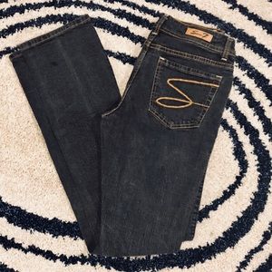 Seven7 Black Skinny Leg Jeans size 26